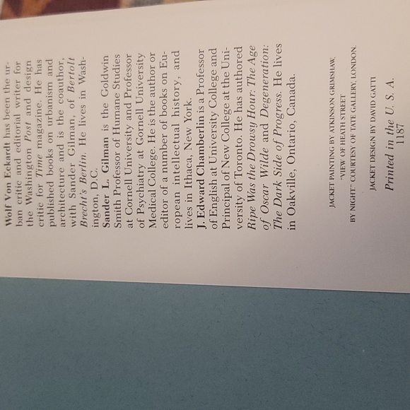 RARE FIRST EDITION Oscar Wilde's London Hardcover Book - Picture 7 of 12